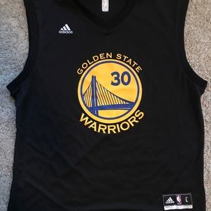 Steph curry warriors jersey L $35 adidas
